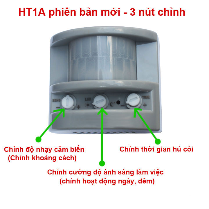 Thiết bị báo động hồng ngoại chống trộm Decom tích hợp còi báo động công suất lớn, khoảng cách cảm biến 12m